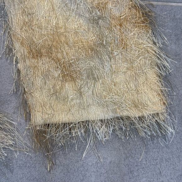 Vintage Russell Kemp New York Shimmery Shaggy Blazer Jacket – Size 8 - Picture 4 of 10